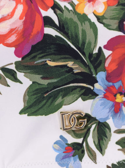 Dolce & Gabbana One-Piece Swimsuit With Animal Print