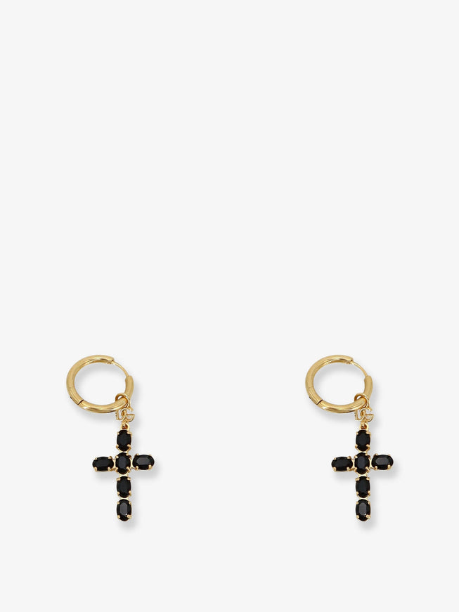 Dolce & Gabbana Brass Earrings Uni Nerooro