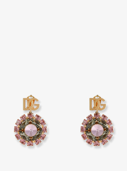 Dolce & Gabbana Multicolored Brass Earrings Uni Multicolor