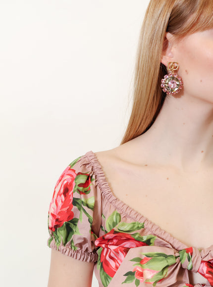 Dolce & Gabbana Multicolored Brass Earrings
