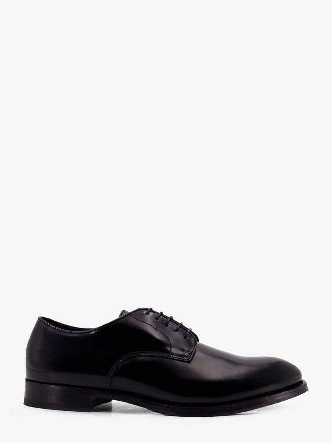 Doucal's Leather Lace-Up Nero