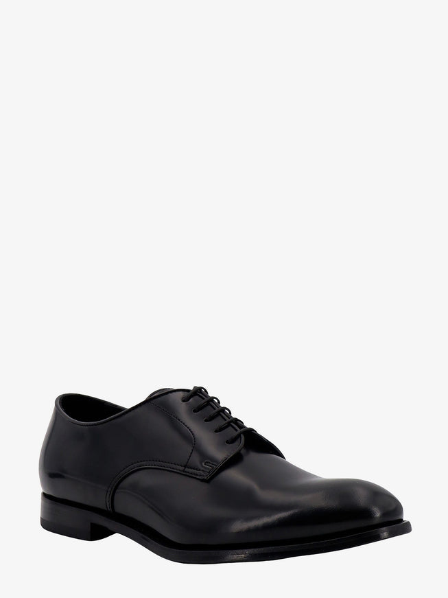 Doucal's Patent Leather Lace-Up Shoe