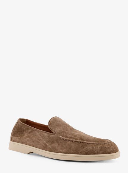 Doucal's Reverse Suede Loafers