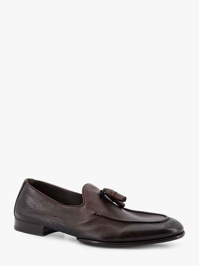 Doucal's Daino Leather Loafers