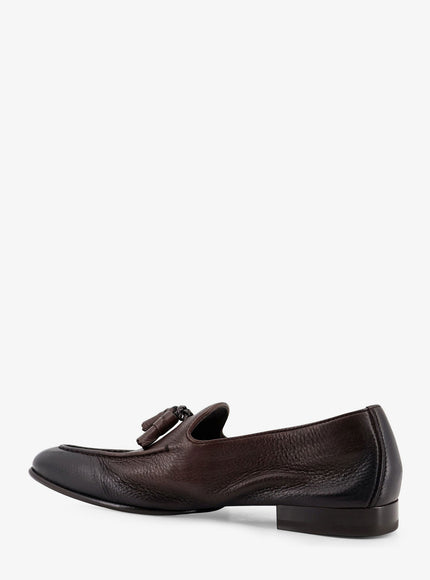 Doucal's Daino Leather Loafers