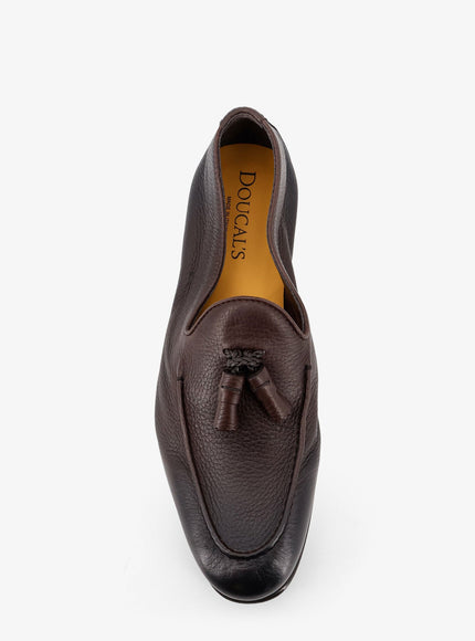 Doucal's Daino Leather Loafers