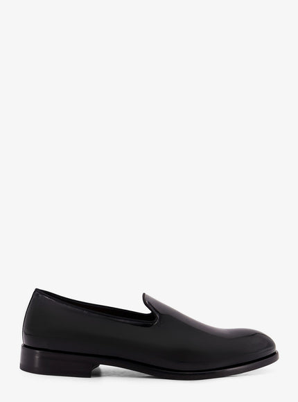 Doucal's Patent Leather Loafers Nero