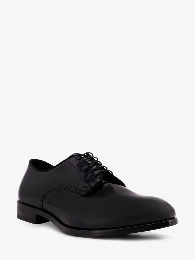 Doucal's Patent Leather Lace-Up