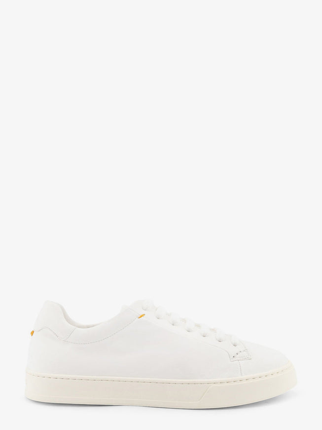 Doucal's Leather Sneakers Naturale