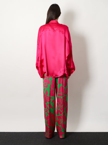 Dries Van Noten Casia Silk Shirt