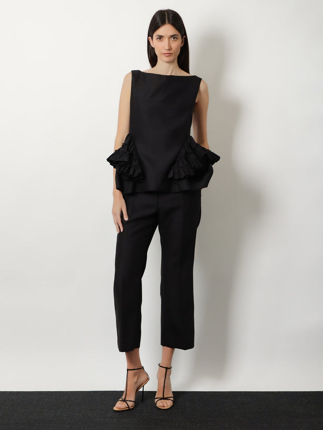 Dries Van Noten Paloma Wool And Silk Trousers