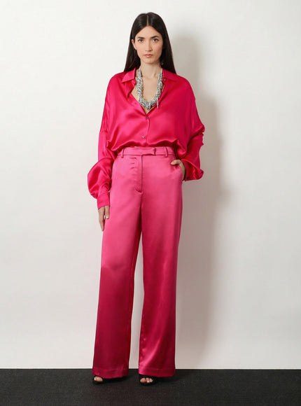 Dries Van Noten Penn Satin Trousers