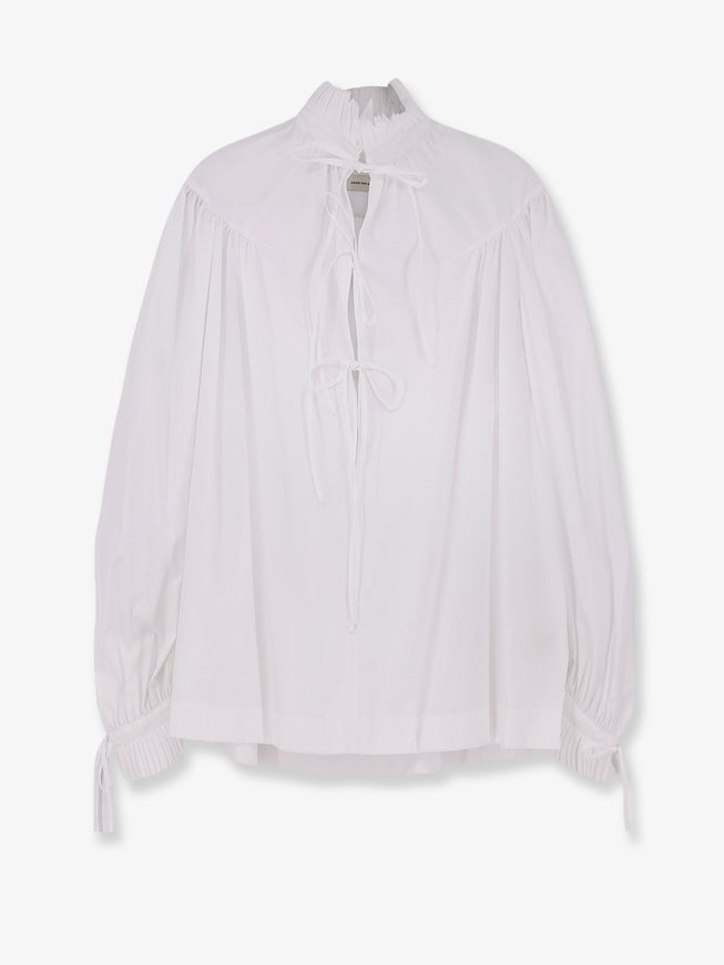 Dries Van Noten Cotton Catya Shirt White
