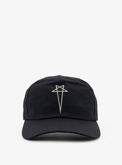 Drkshdw Cotton Hat With Front Logo Black Pearl