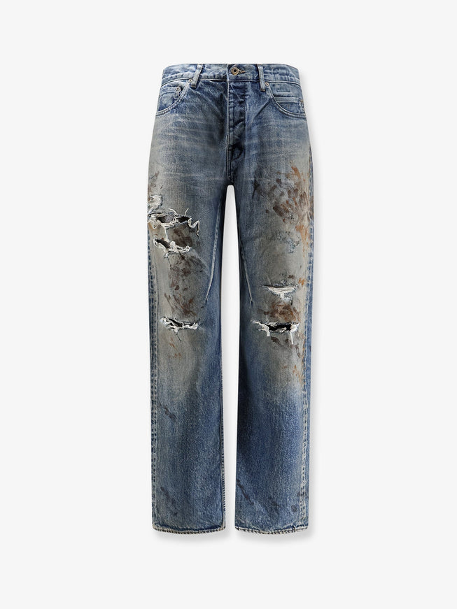 Drkshdw Jeans With Used Effect Vintage Wash