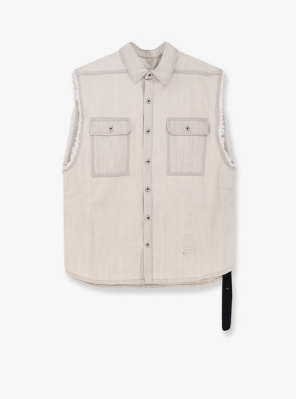 Drkshdw Sleeveless Denim Jacket Milk Wash