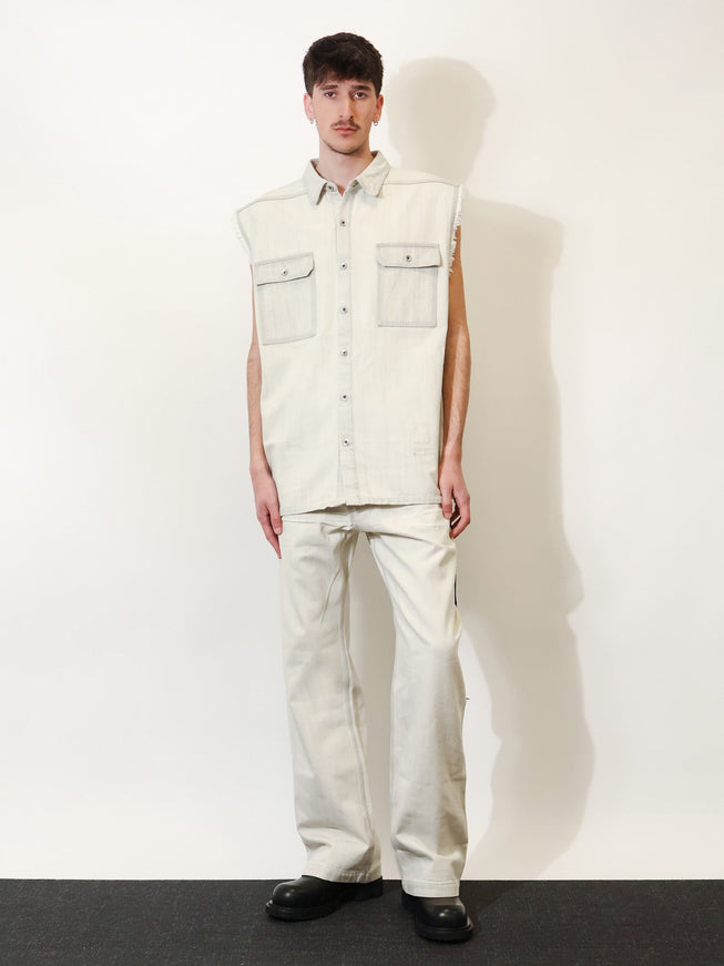 Drkshdw Sleeveless Denim Jacket