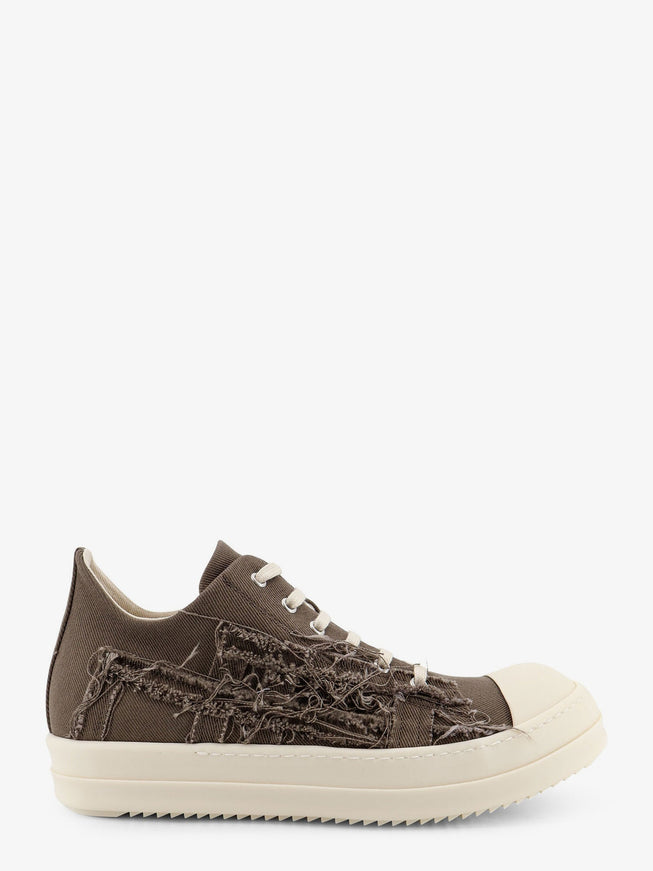 Drkshdw Used Effect Denim Sneakers Dust Milk Milk