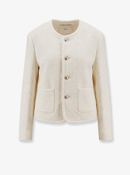 Dunst Unisex Bouclé Tweed Blazer Cream