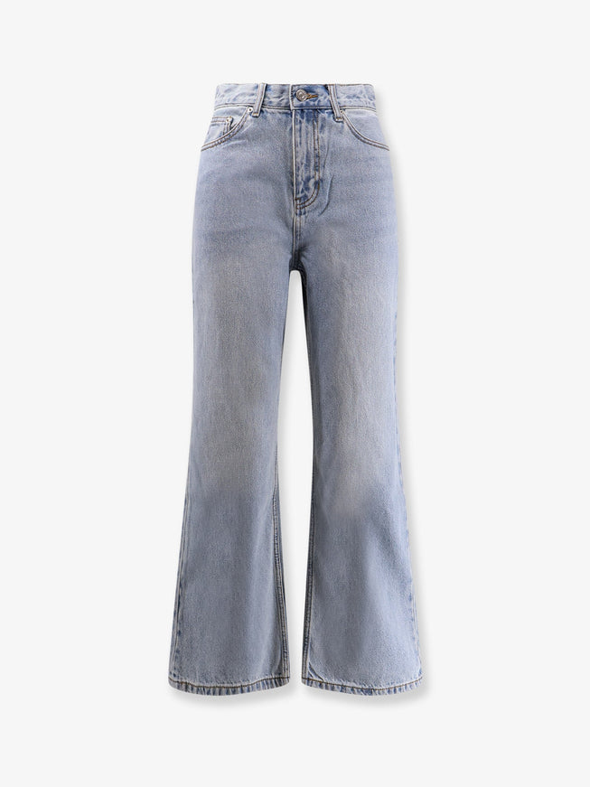 Dunst Relaxed Flared Jeans Lightblue