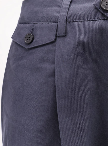 Dunst Pleated Chino Slacks Trousers