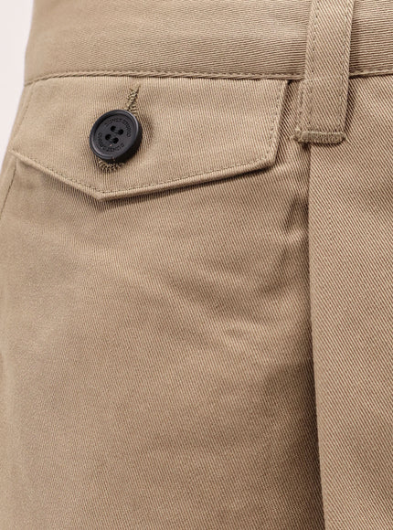 Dunst Pleated Chino Slacks Trousers