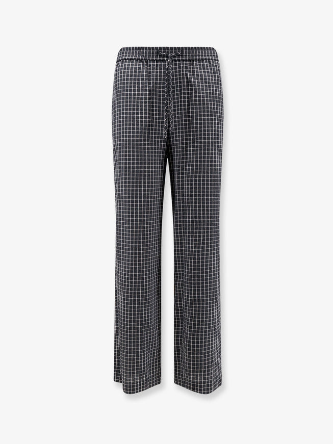 Dunst Unisex Pajamas Trousers Blackcheck