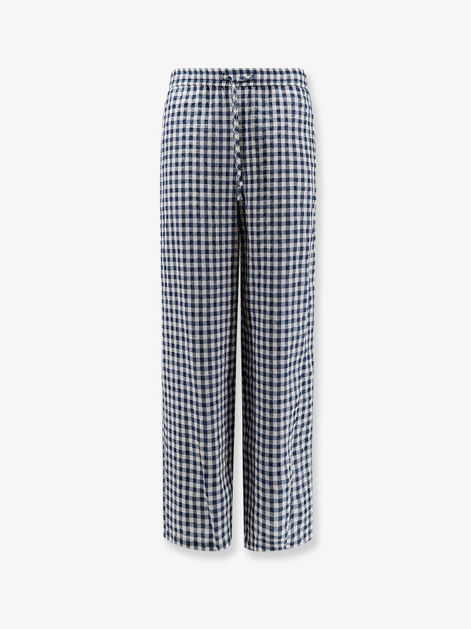 Dunst Unisex Pyjamas Trousers Navycheck