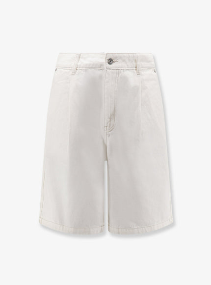 Dunst Cotton Bermuda Shorts Cream