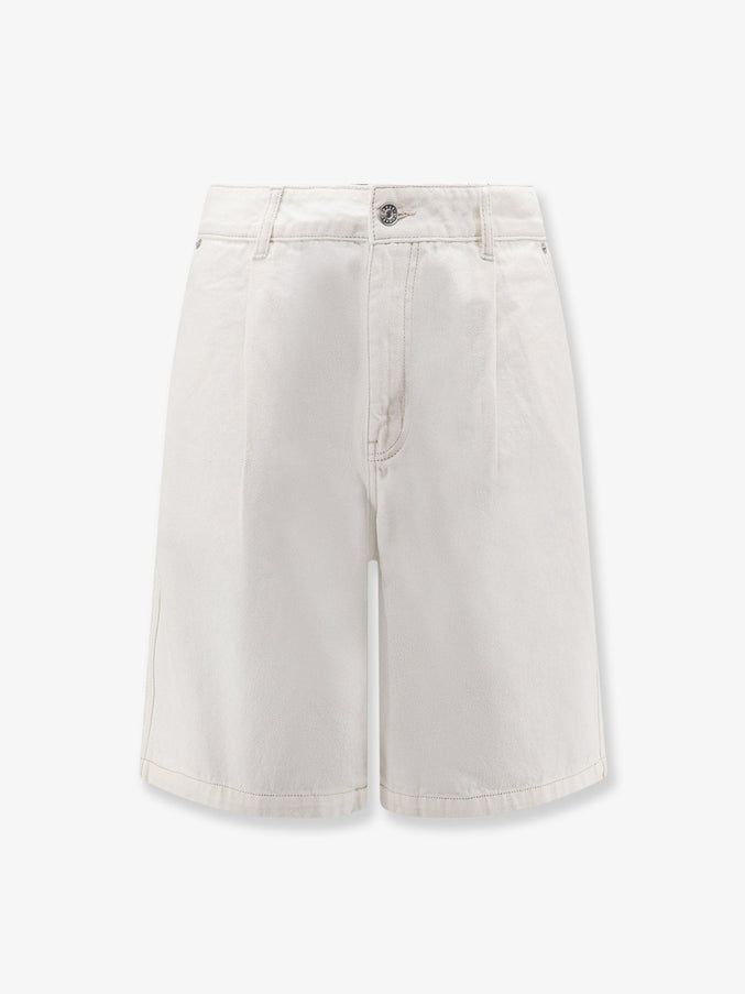 Dunst Cotton Bermuda Shorts Cream