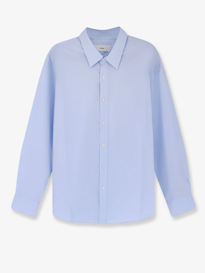 Dunst Unisex Cotton Shirt Softblue
