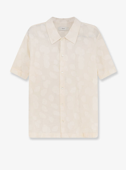 Dunst Holiday Unisex Shirt Creamjacquard