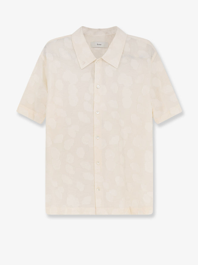 Dunst Holiday Unisex Shirt Creamjacquard