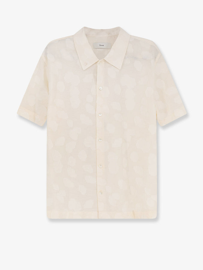 Dunst Holiday Unisex Shirt Creamjacquard