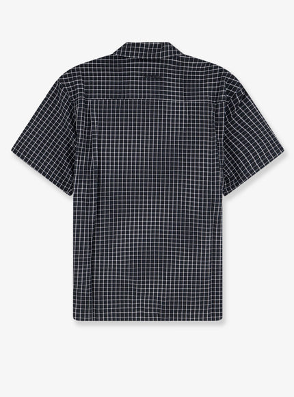 Dunst Cotton Blend Shirt With Check Pattern