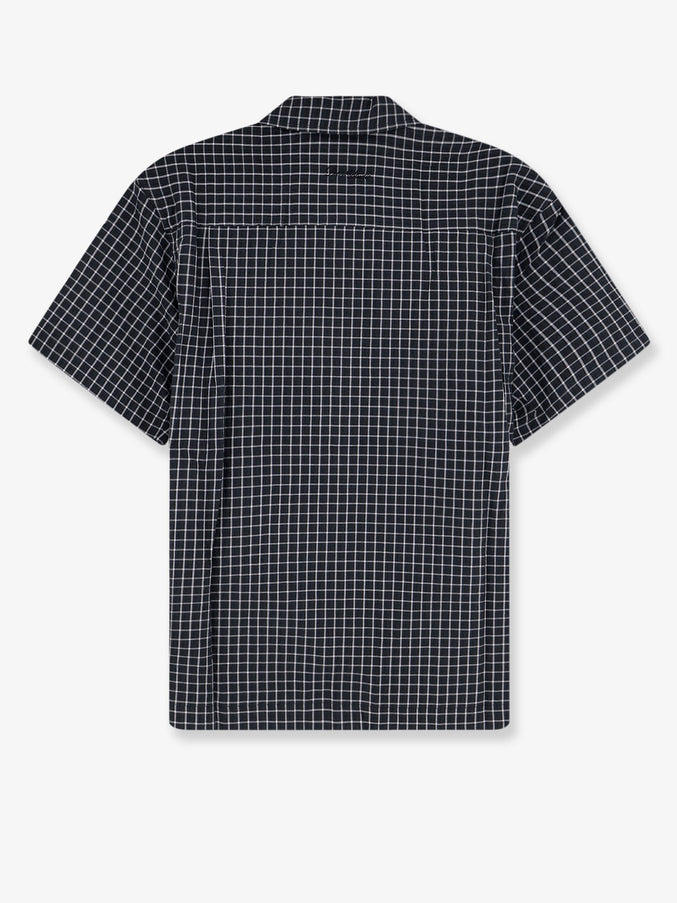 Dunst Cotton Blend Shirt With Check Pattern