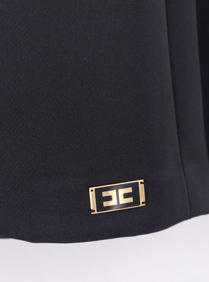 Elisabetta Franchi Daily Satin Mini Dress