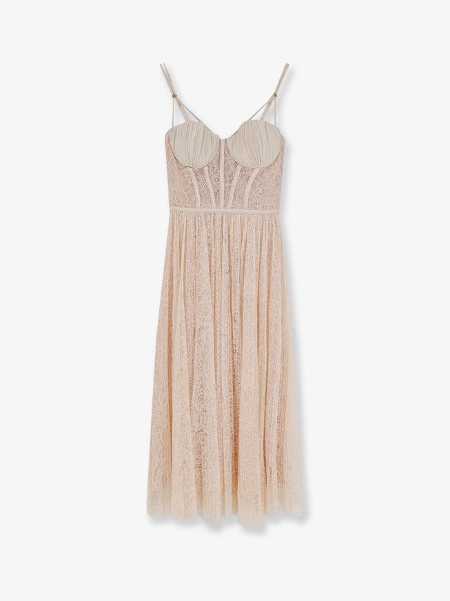 Elisabetta Franchi Events Lace Dress – Ellie Belle