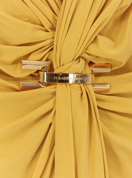 Elisabetta Franchi Red Carpet Long Dress