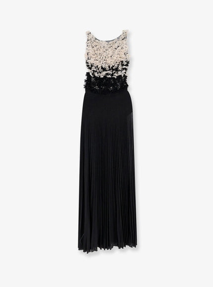 Elisabetta Franchi Red Carpet Long Dress Nero Burro