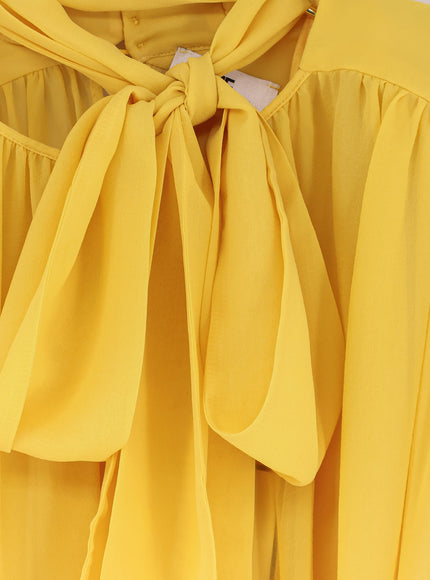 Elisabetta Franchi Silk Shirt With Body Detail