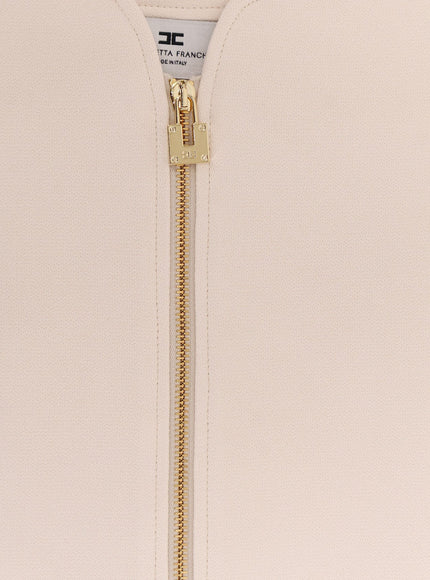 Elisabetta Franchi Daily Mini Skirt With Zip