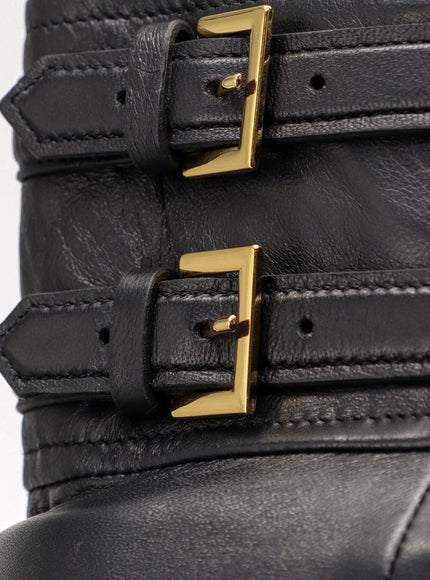 Elisabetta Franchi Leather Skirt