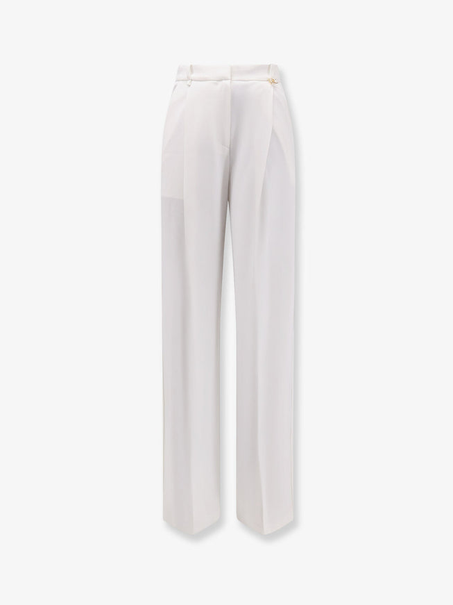 Elisabetta Franchi Essentials Stretch Trousers Avorio