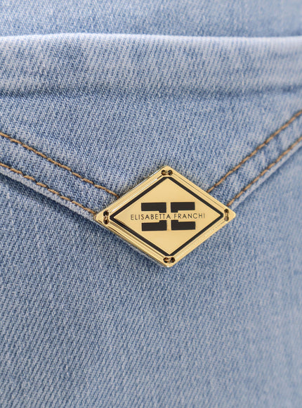 Elisabetta Franchi Stretch Cotton Jeans