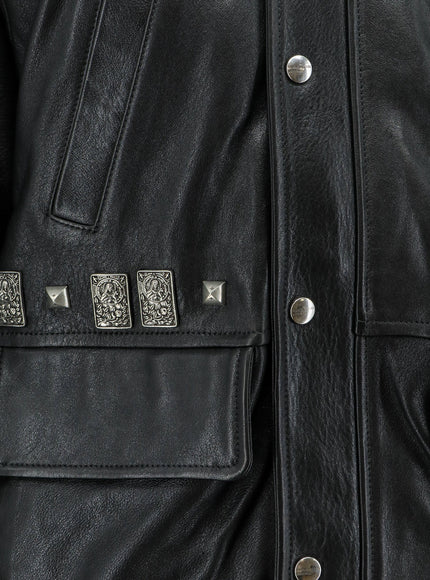 Enfants Riches Deprimes Prince Phillip's Childhood Leather Jacket