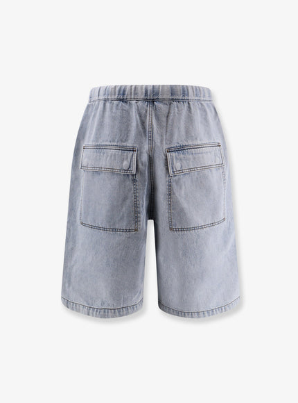 Entire Studios Light-Washed Denim Bermuda Shorts