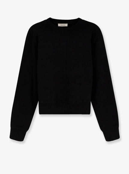 Entire Studios Pod Crew Cotton Sweatshirt Black