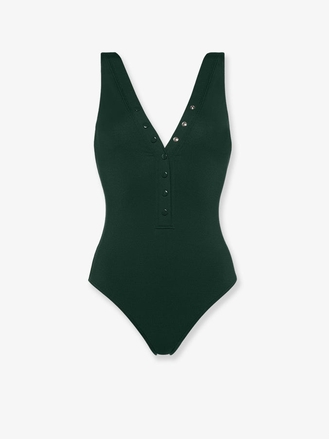 Eres Lycra One-Piece Swimsuit Nero