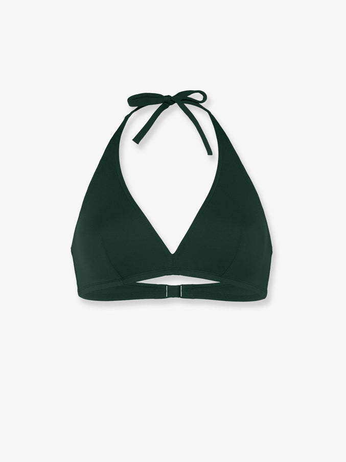 Eres Gang Duni Nylon Bikini Top Nero